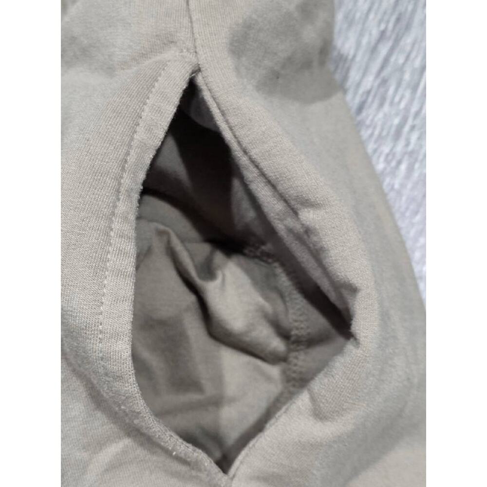 Human Nation drawstring organic cotton sweatpants fmen Khaki S/P A004649 - Picture 11 of 12